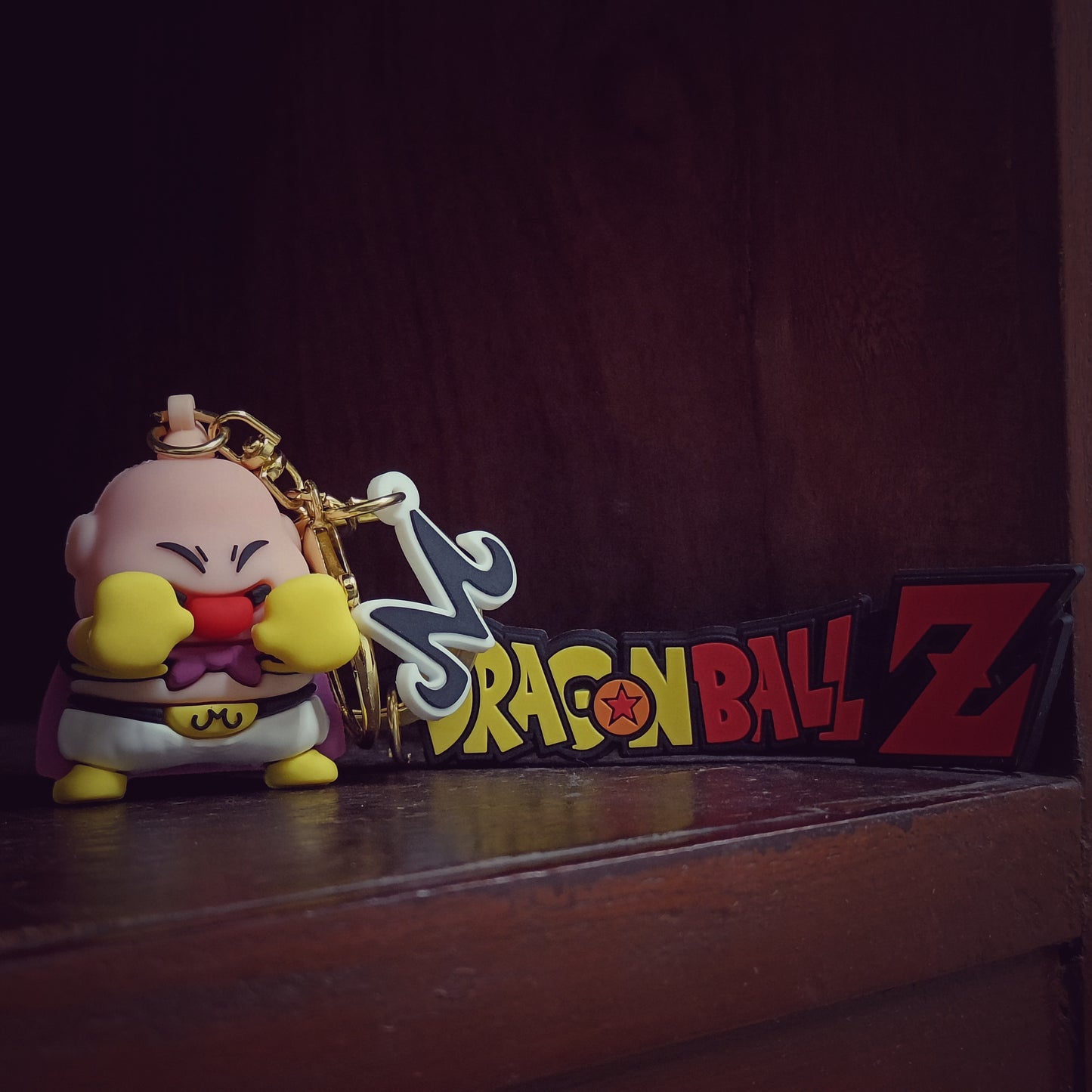 Dragon Ball Z Keychains: Goku, Vegeta, Majin Buu