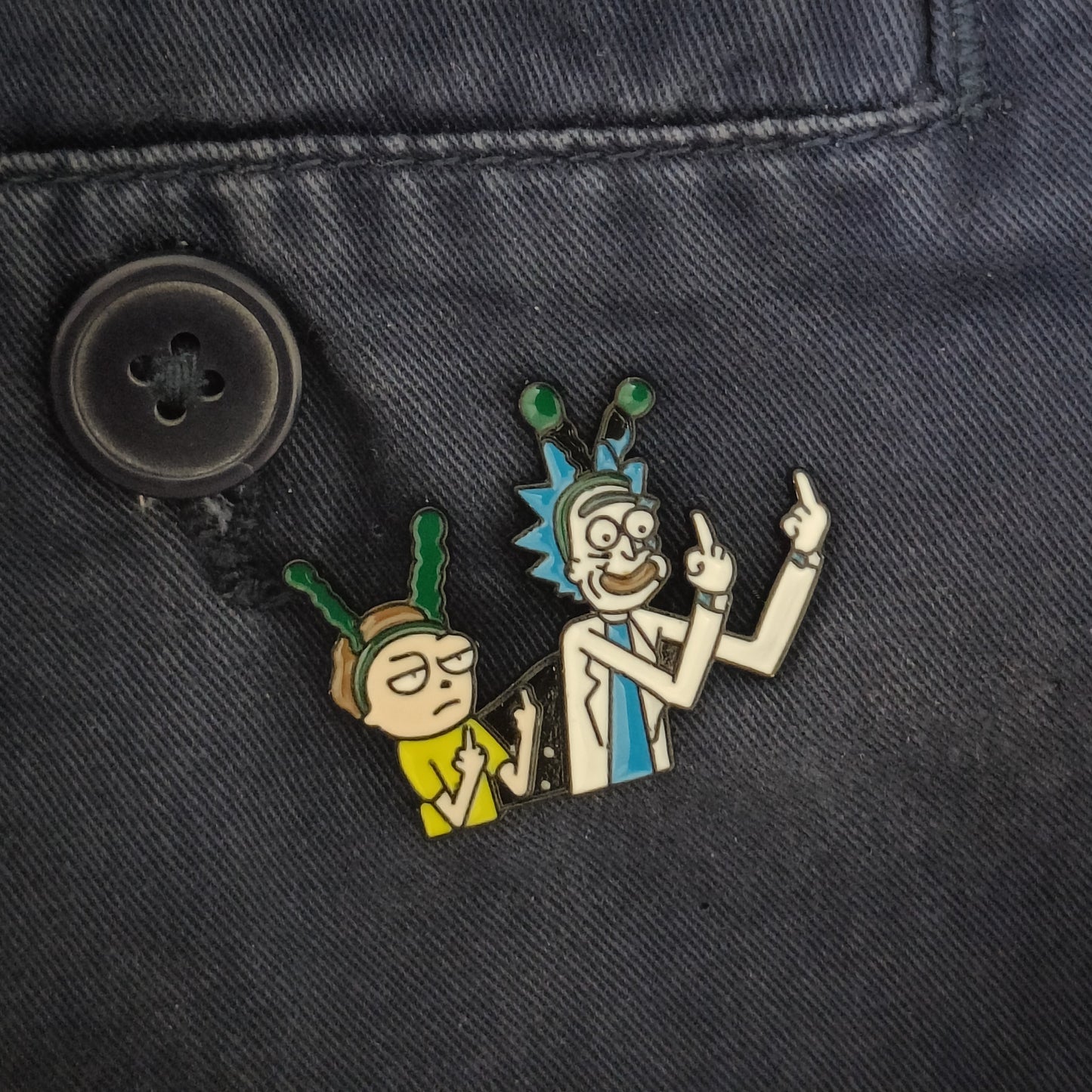 Rick and Morty Enamel Pins