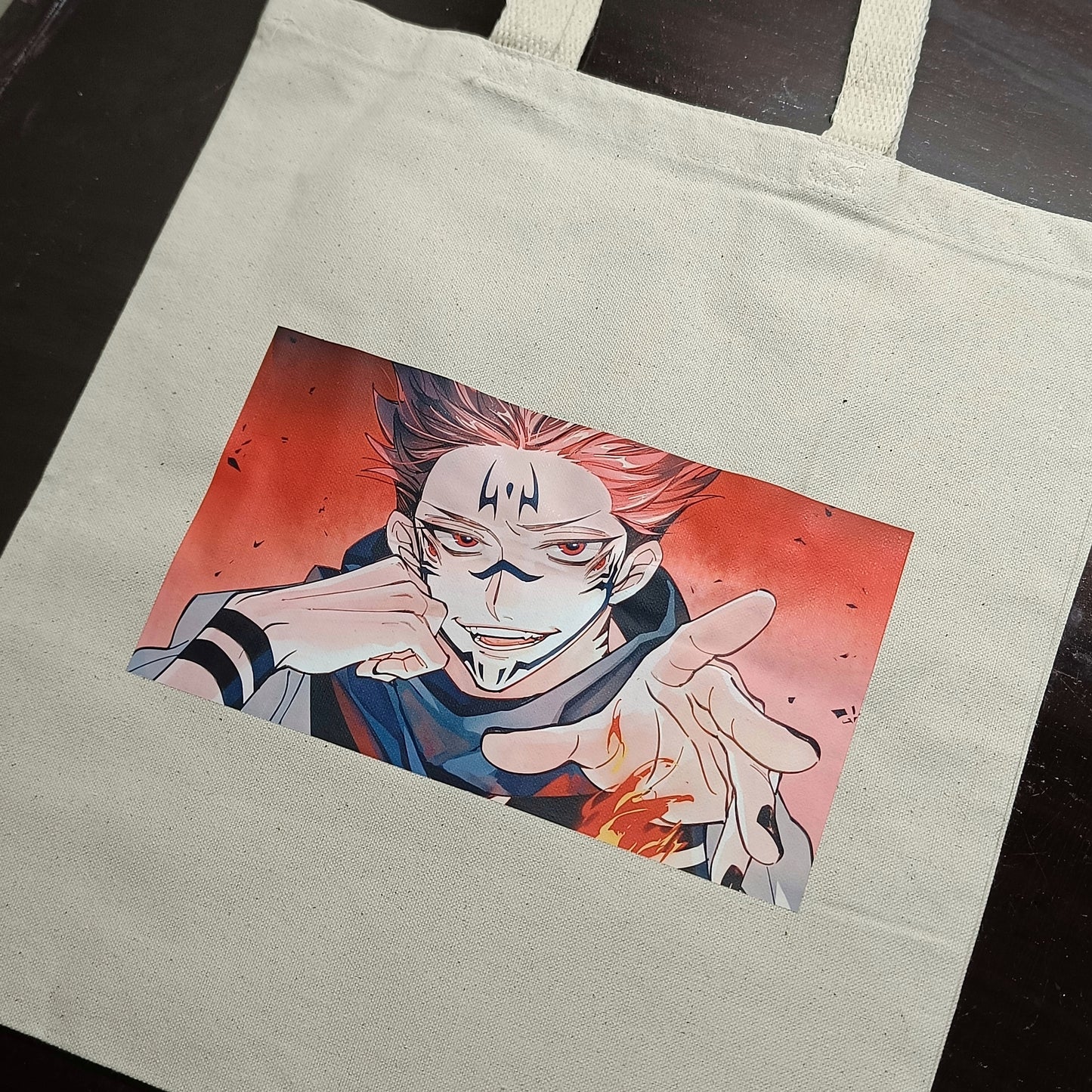 Jujutsu Kaisen Sukuna Tote Bag