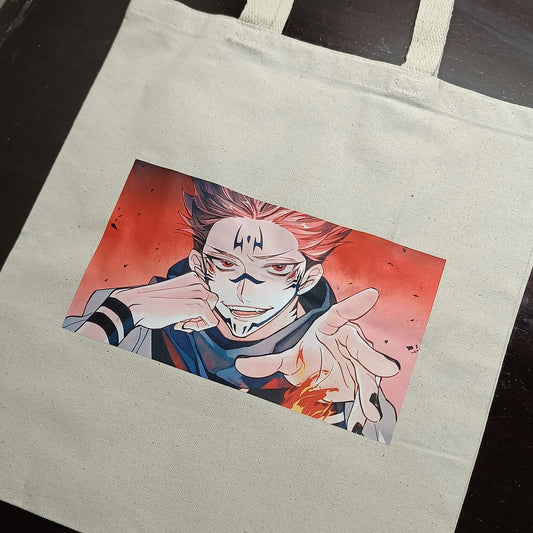 Jujutsu Kaisen Sukuna Tote Bag