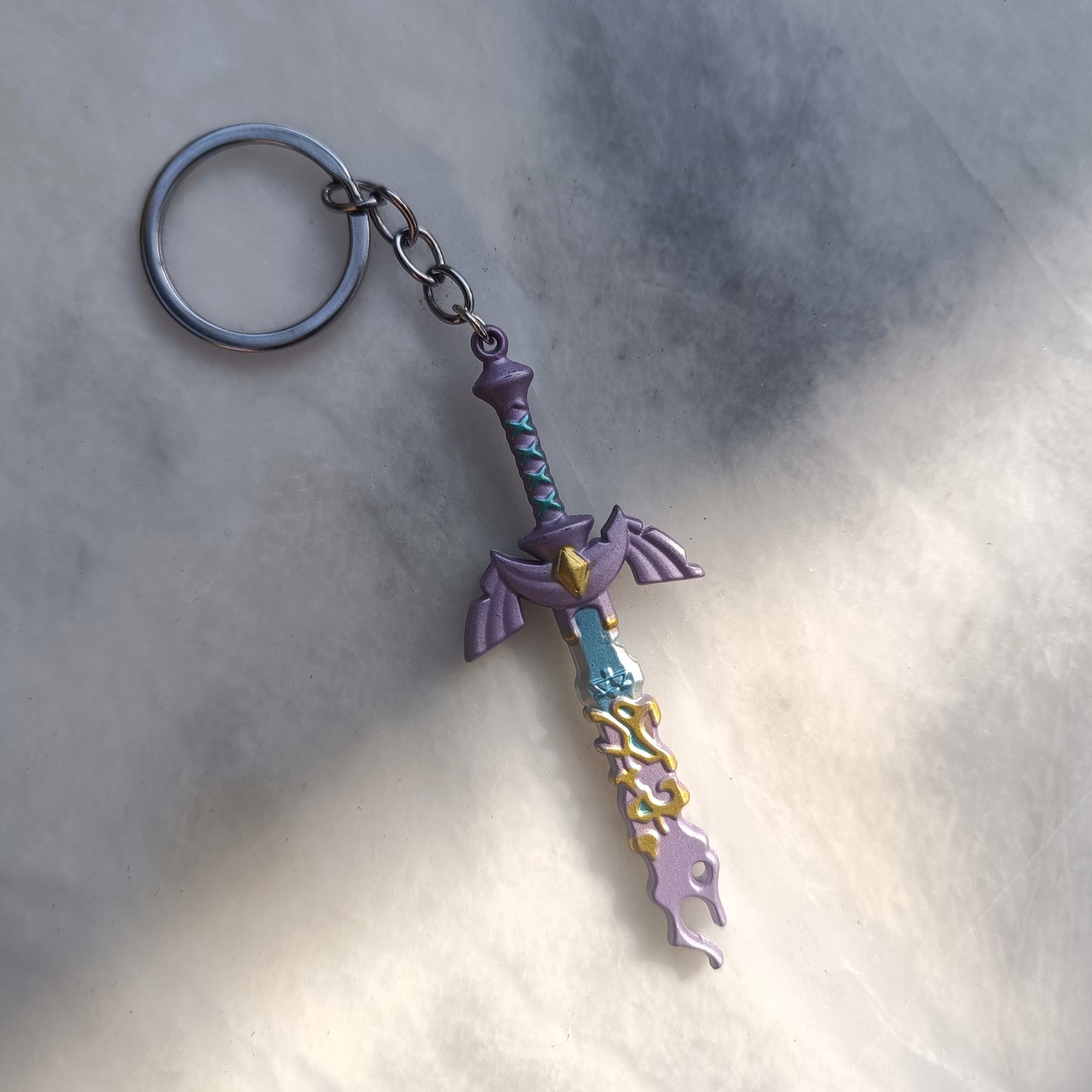 Zelda Tears of the Kingdom Master Sword Keychain