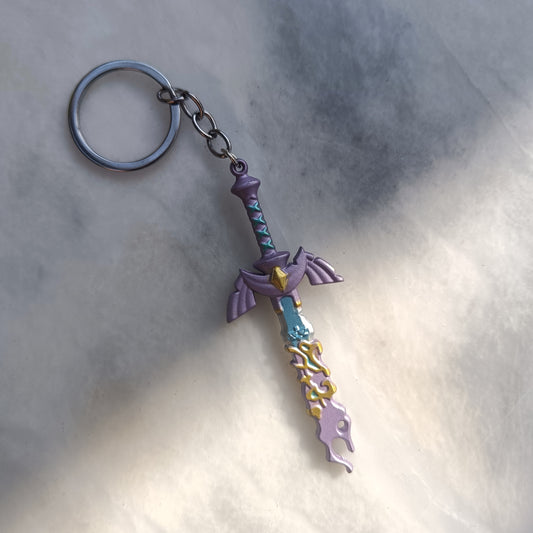 Zelda Tears of the Kingdom Master Sword Keychain