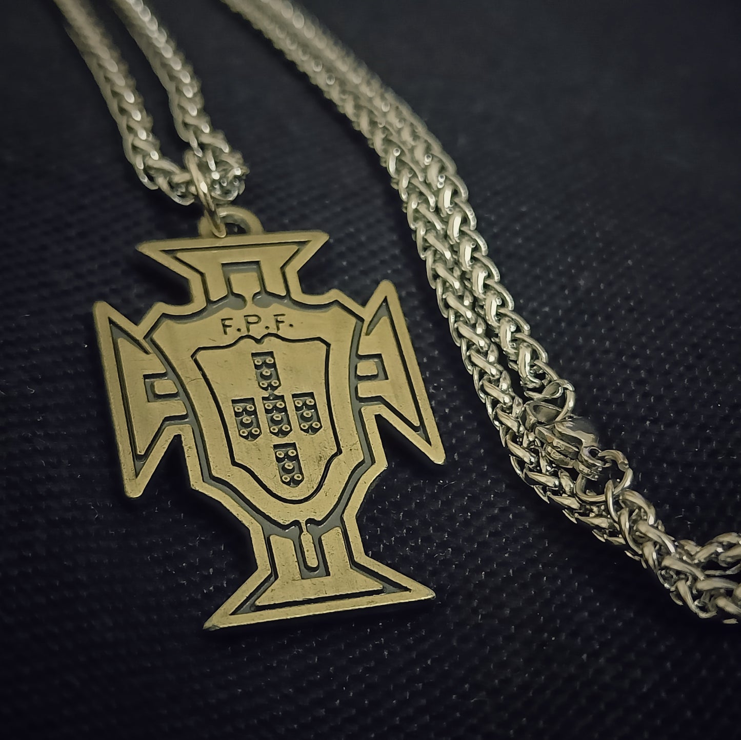 Football National team Keychains and Necklaces: Argentina, Portugal, Brazil, Spain, France, Germany