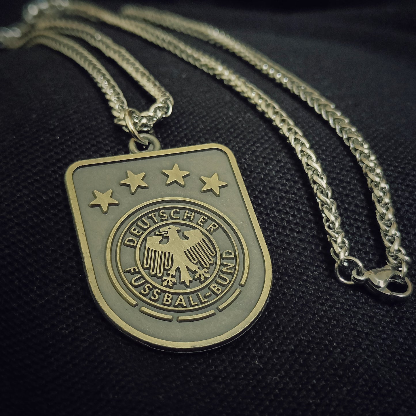 Football National team Keychains and Necklaces: Argentina, Portugal, Brazil, Spain, France, Germany