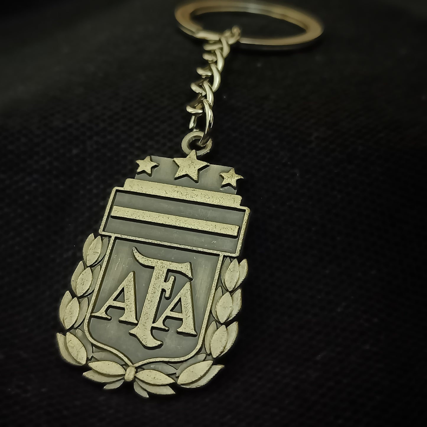 Football National team Keychains and Necklaces: Argentina, Portugal, Brazil, Spain, France, Germany