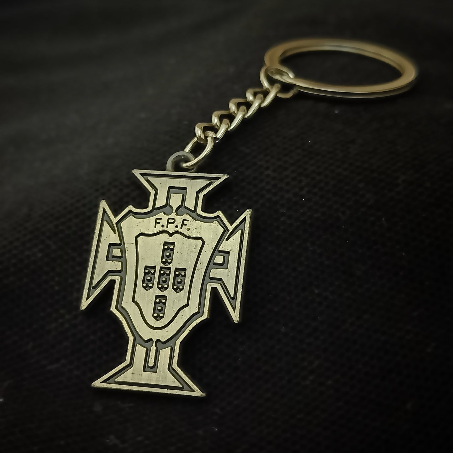 Football National team Keychains and Necklaces: Argentina, Portugal, Brazil, Spain, France, Germany