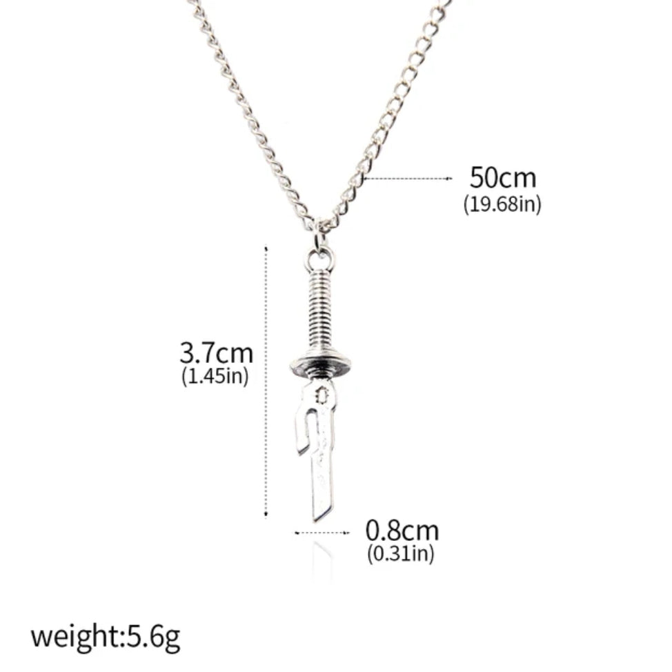 Jujutsu Kaisen Toji Sword Necklace