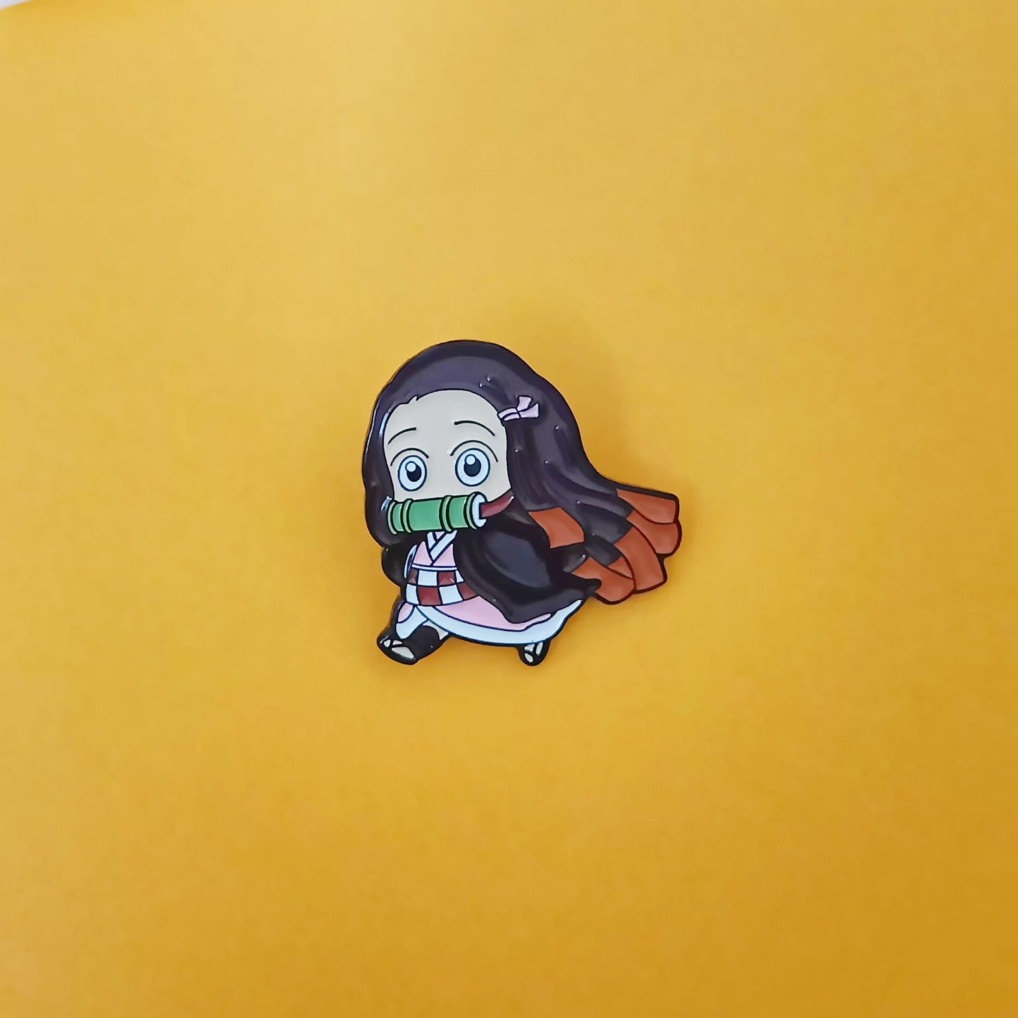 Demon Slayer Enamel Pins: Tanjiro and Nezuko