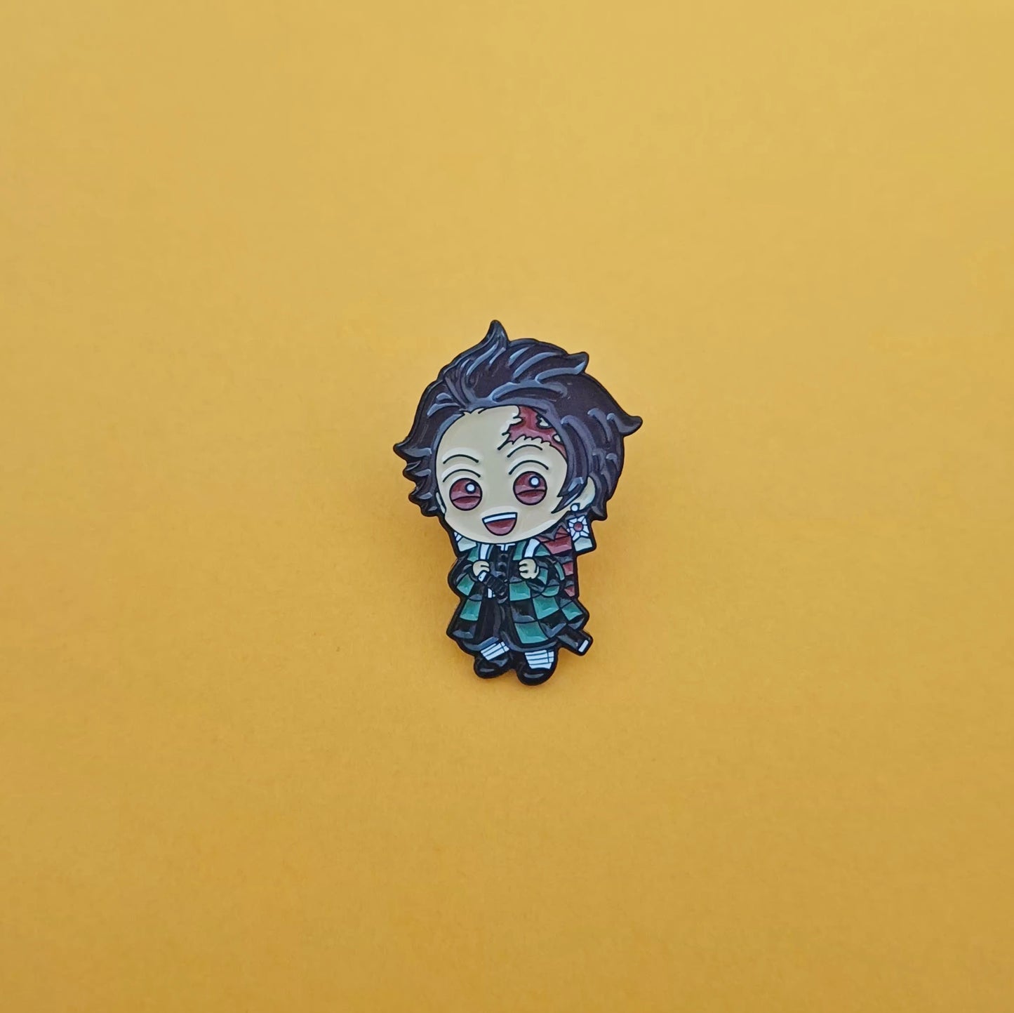 Demon Slayer Enamel Pins: Tanjiro and Nezuko