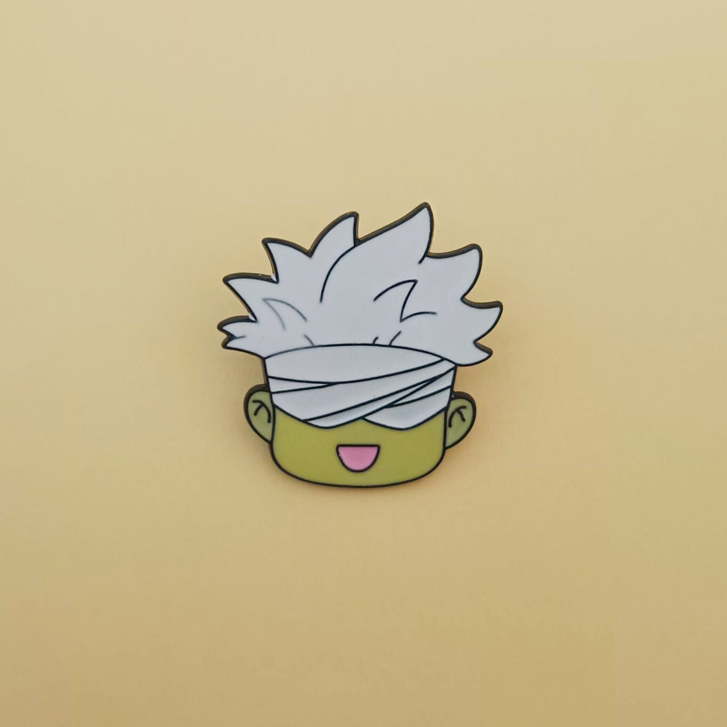 Jujutsu Kaisen Satoru Gojo and Catto Enamel Pins