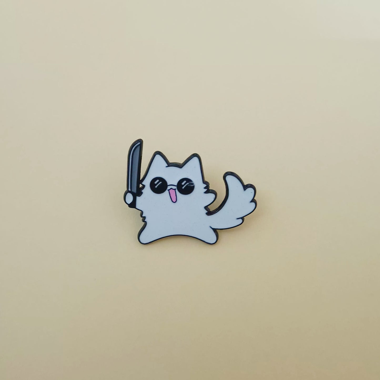 Jujutsu Kaisen Satoru Gojo and Catto Enamel Pins