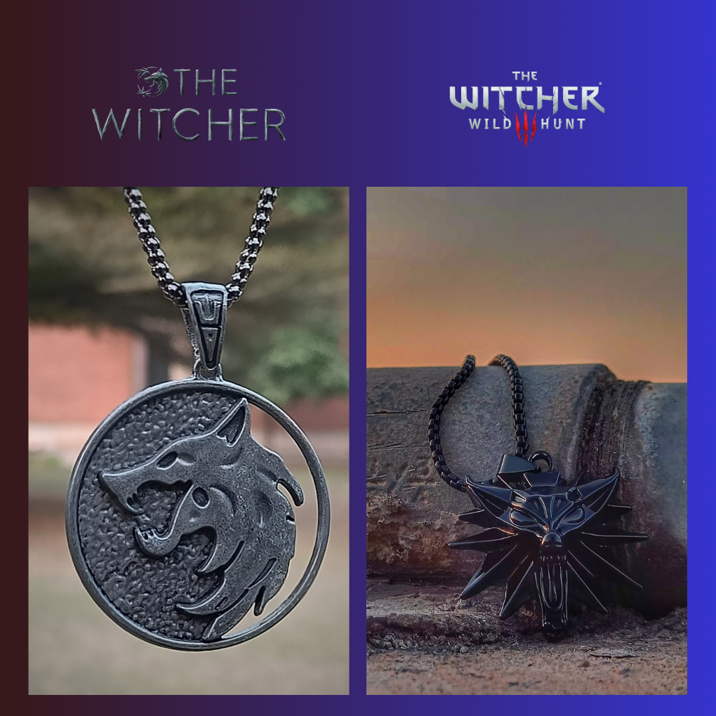 Witcher Medallion Bundle – Game & Netflix Versions