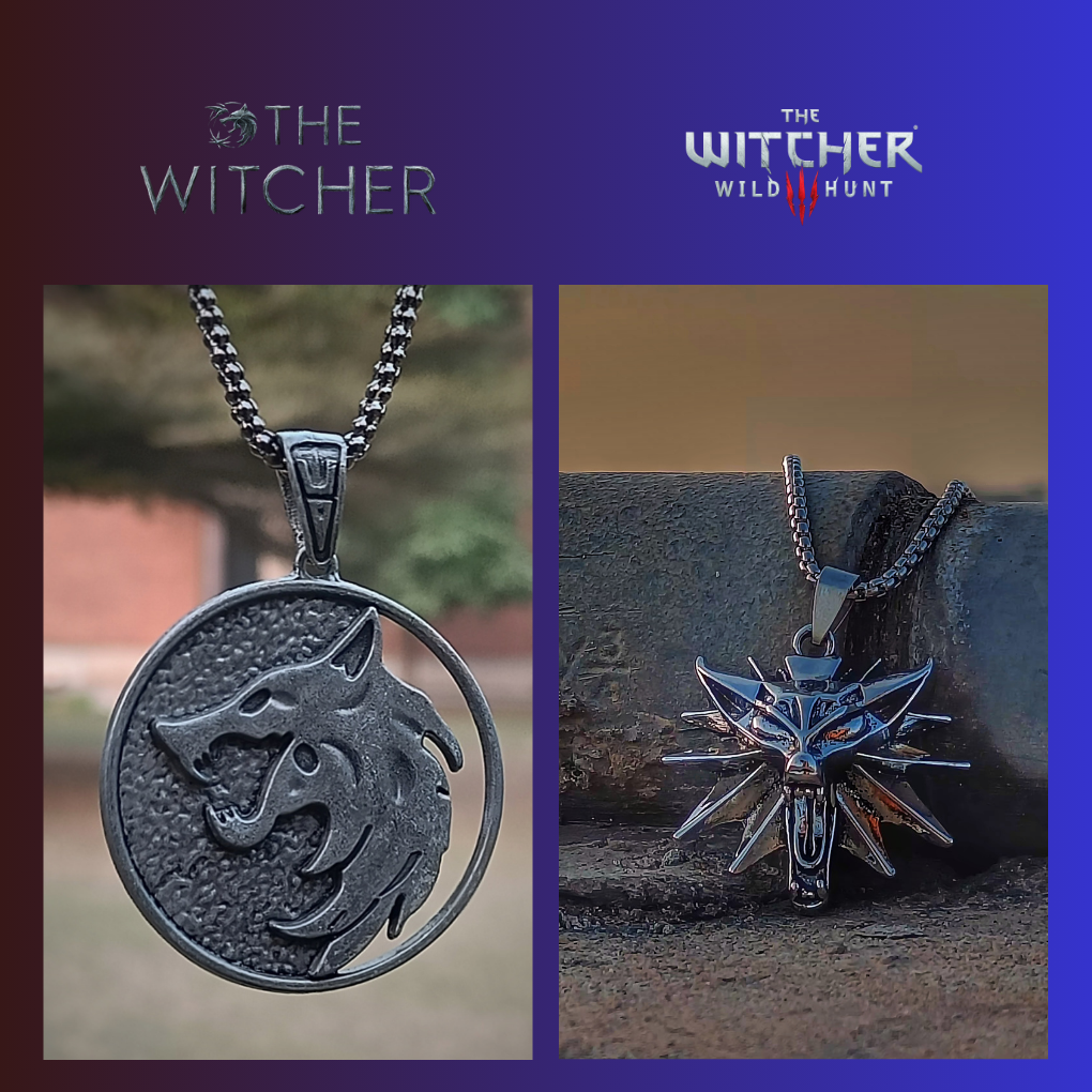 Witcher Medallion Bundle – Game & Netflix Versions