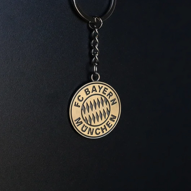 Football Keychains: Real Madrid, F.C Barcelona, Manchester United, Arsenal and Bayern Munich